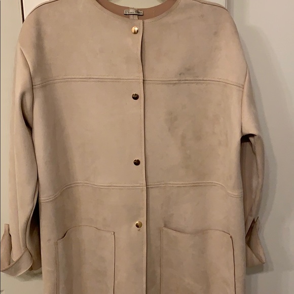 Suede Zara Coat - Picture 2 of 3